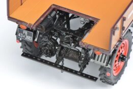 Schuco Mercedes Unimog 401 1953 Red 00143 1:43 Diecast model truck