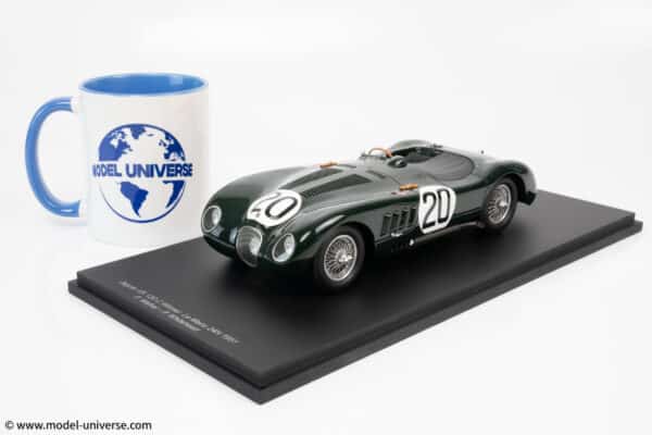 Spark - 1:18 Jaguar XK 120 C #20 Winner 24H Le Mans 1951 P. Walker, P.Whitehead - Resin Model