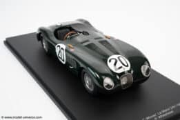 Spark - 1:18 Jaguar XK 120 C #20 Winner 24H Le Mans 1951 P. Walker, P.Whitehead - Resin Model