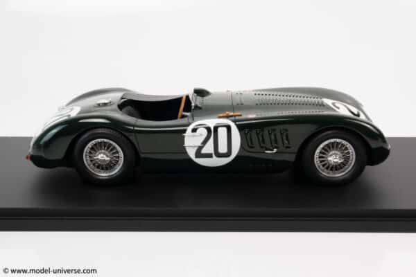 Spark - 1:18 Jaguar XK 120 C #20 Winner 24H Le Mans 1951 P. Walker, P.Whitehead - Resin Model