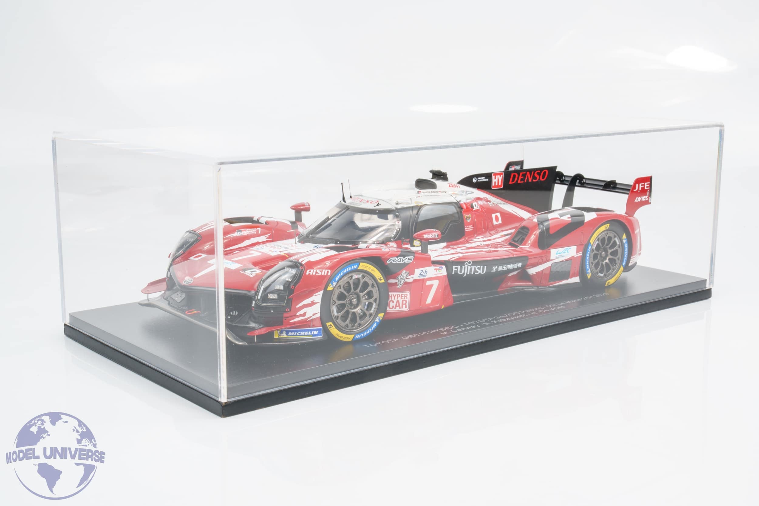 Spark 1:18 Toyota GR010 Hybrid No.7 Le Mans 2025 Resin Model