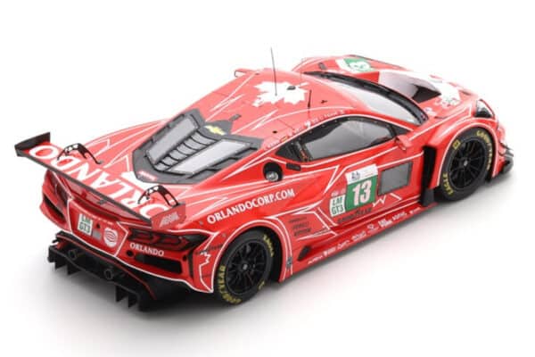 Spark - 1:18 Chevrolet Corvette Z06 LMGT3 No.13 AWA Racing 2025 24h Le Mans (18S1071) Resin Model 3 Spark - 1:18 Chevrolet Corvette Z06 LMGT3 No.13 AWA Racing 2025 24h Le Mans (18S1071) Resin Model