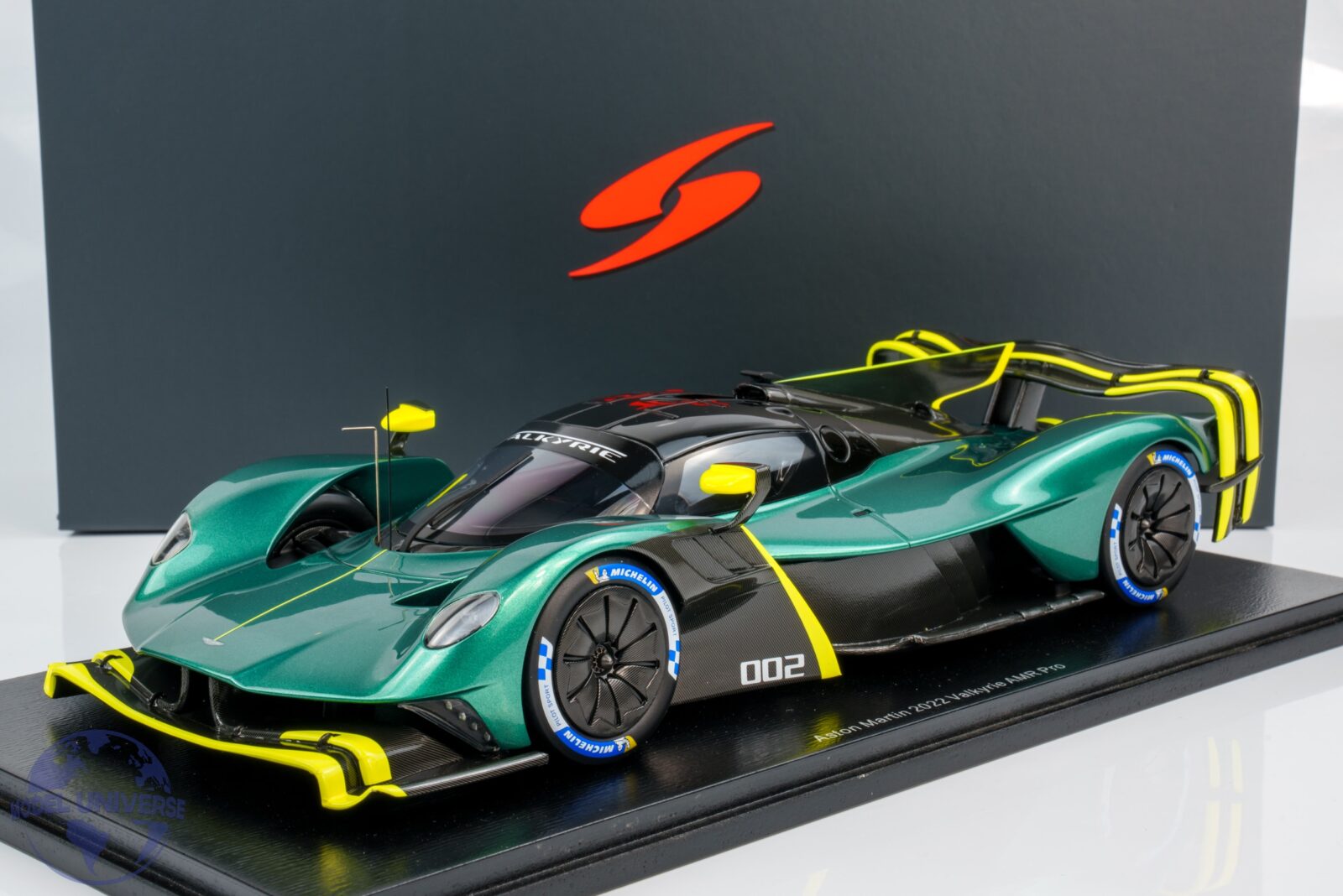 Spark Announces Several Aston Martin Models Including the Valkyrie Pro and Valiant 1 Spark - 1:18 Aston Martin Valkyrie AMR Pro 2022 Green - Resin Model