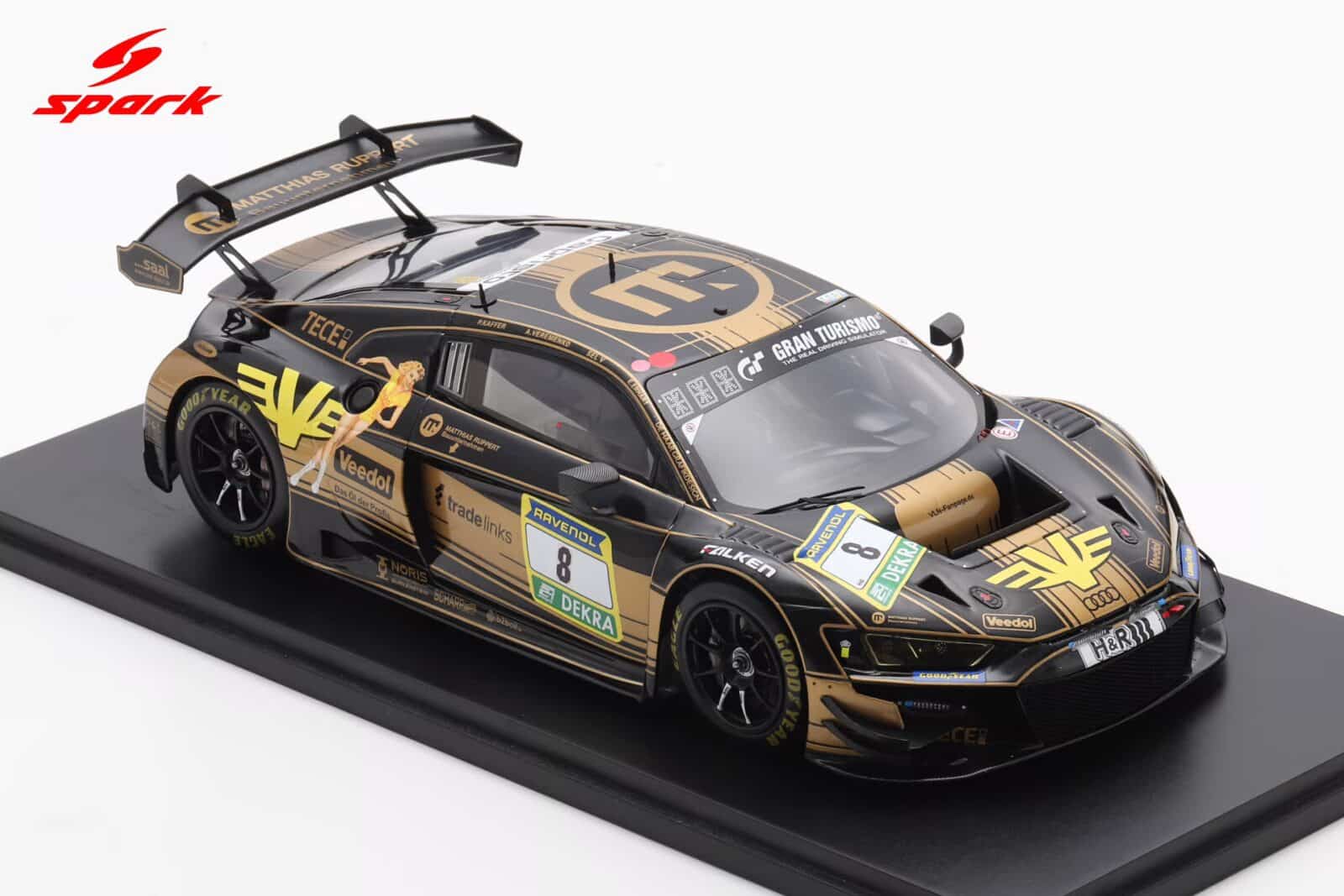 Spark 1:18 Audi R8 LMS GT3 EVO2 No.8 JUTA 24h Nurburgring 2025