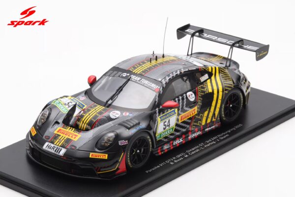 Spark 1:18 Porsche 911 GT3 R No.54 Dinamic GT 3rd 24h Nurburgring 2025 (18SG1072) Limited Edition Resin Model