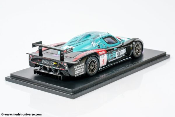Spark - 1:43 Maserati MC12 GT1 No.1 Vitaphone Winner 24h Spa 2006 - A.Bertolini, E.Van de Poele, M.Bartels - Resin Model 12 SPARK 43SPA2006 Maserati MC12 GT1 Winner 2006 Spa 2