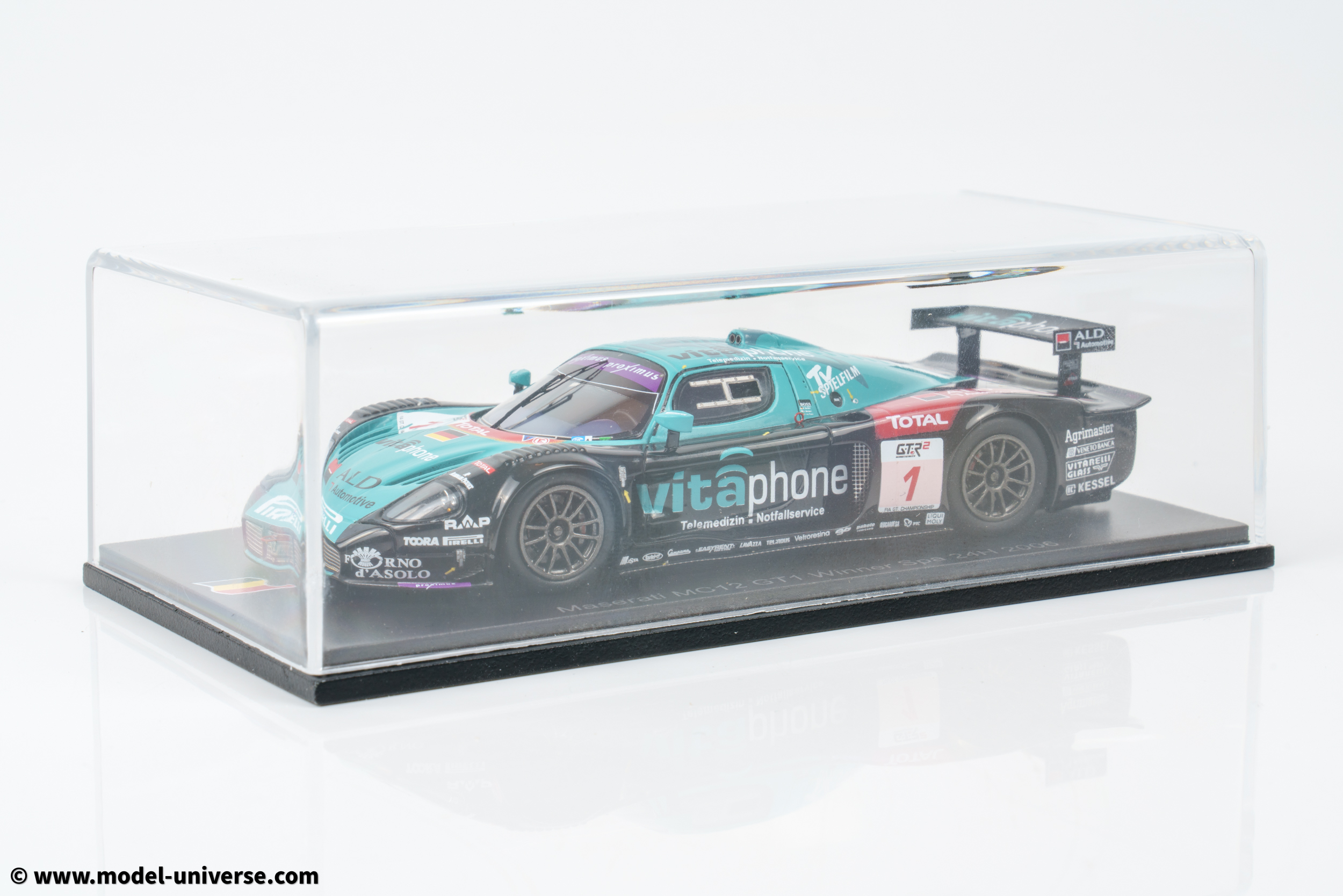 Spark - 1:43 Maserati MC12 GT1 No.1 Vitaphone Winner 24h Spa 2006