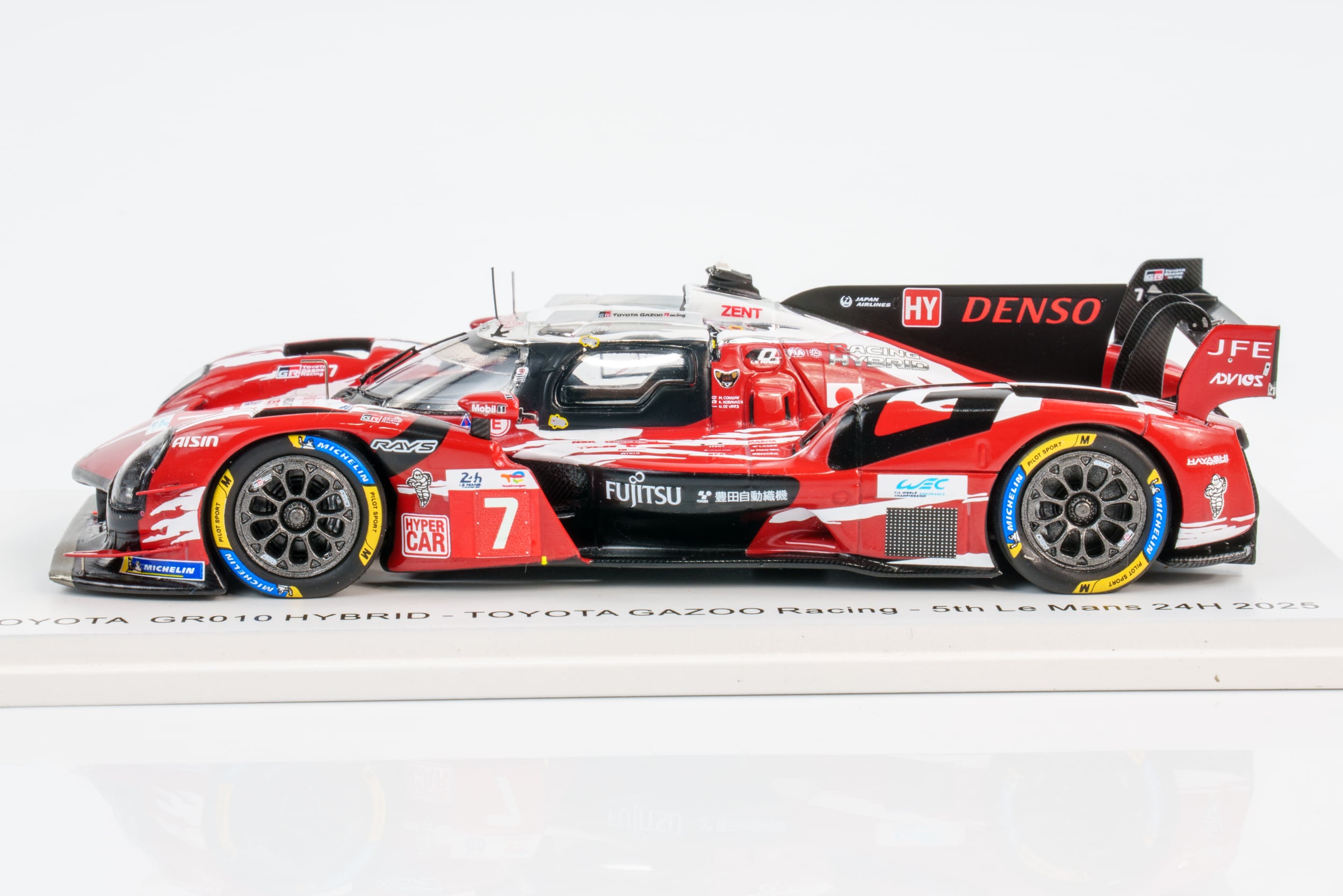 Spark - 1:43 Toyota GR010 Hybrid No.7 Toyota Gazoo Racing 5th