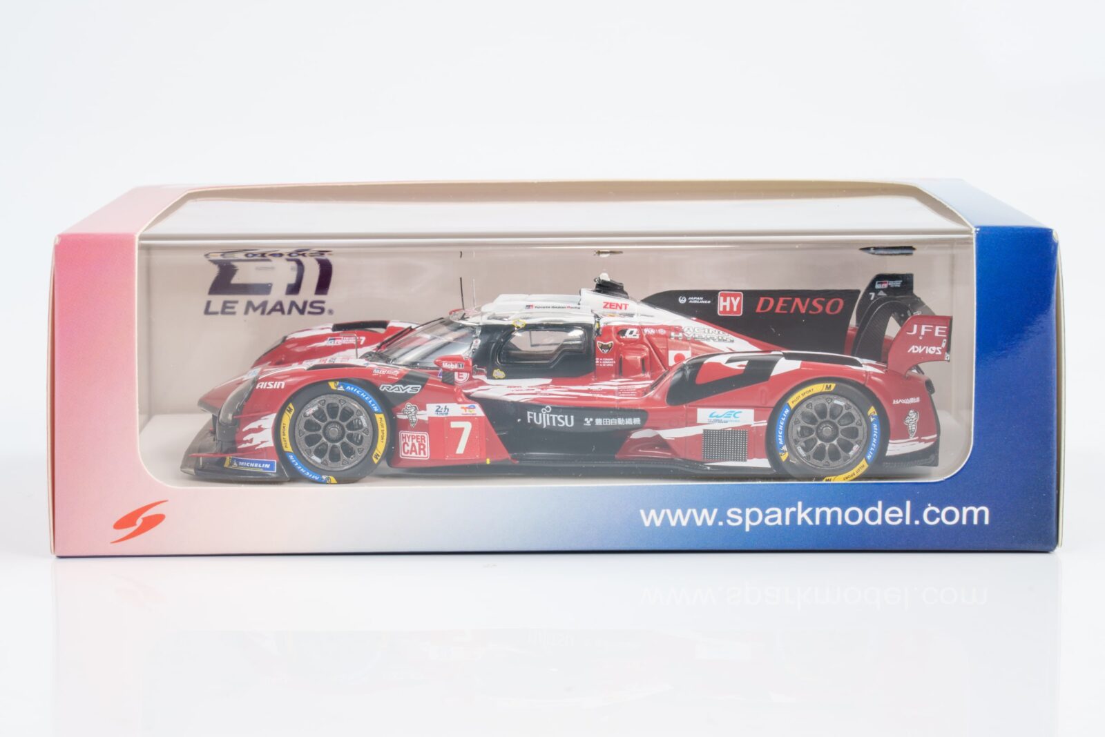 Spark - 1:43 Toyota GR010 Hybrid No.7 Toyota Gazoo Racing 5th