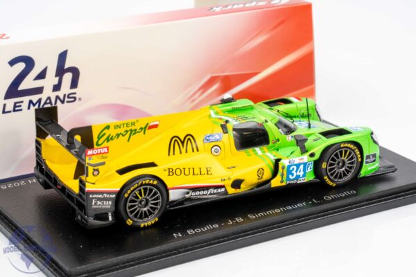 Spark - 1:43 Oreca 07 Gibson No.34 Inter Europol Competition 2025 24h Le Mans - N.Boulle, J.Simmenauer, L.Ghiotto - Resin Model