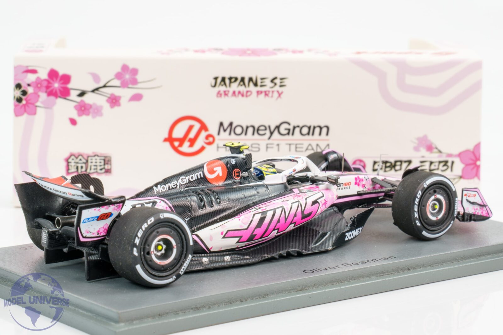 Spark - 1:43 Haas VF-25 No.87 Oliver Bearman Japanese GP 2025