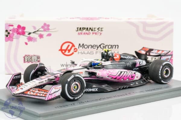 Spark - 1:43 Haas VF-25 No.87 Oliver Bearman Japanese GP 2025 - Resin Model