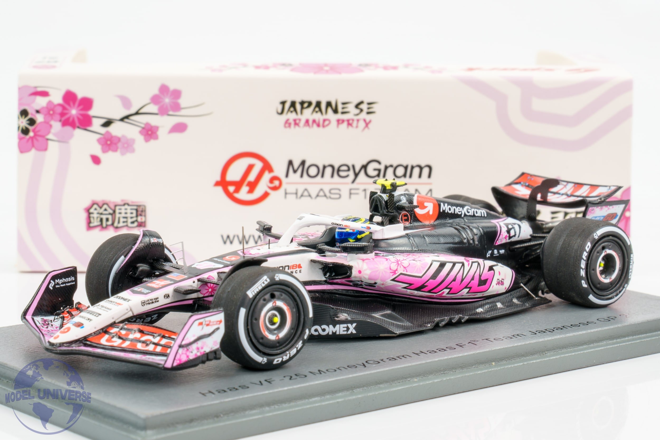 Spark - 1:43 Haas VF-25 No.87 Oliver Bearman Japanese GP 2025 - Resin Model