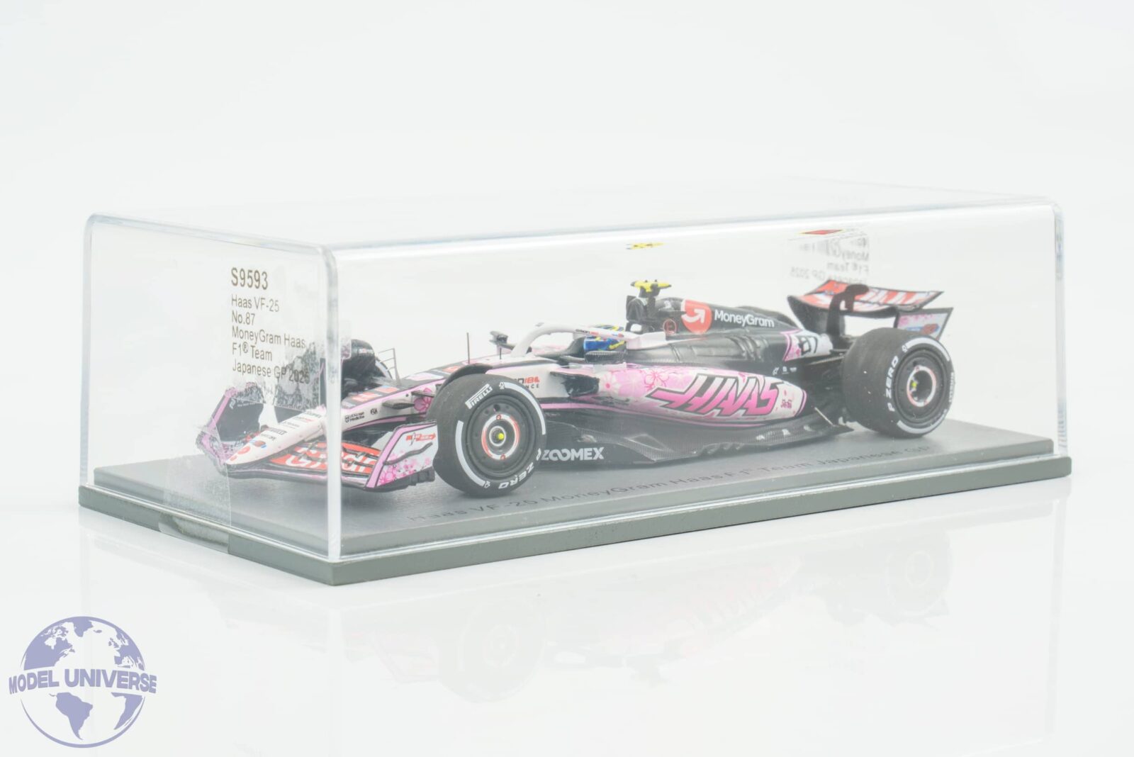 Spark - 1:43 Haas VF-25 No.87 Oliver Bearman Japanese GP 2025