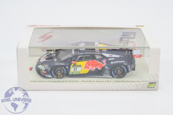 Spark - 1:43 Lamborghini Huracan GT3 EVO2 No.27 Red Bull Team ABT 24h Nurburgring 2025 - J.Pepper, M.Bortolotti, D.Juncadella - Limited Edition Resin Model 7 Spark - 1:43 Lamborghini Huracan GT3 EVO2 No.27 Red Bull Team ABT 24h Nurburgring 2025 - J.Pepper, M.Bortolotti, D.Juncadella - Limited Edition Resin Model