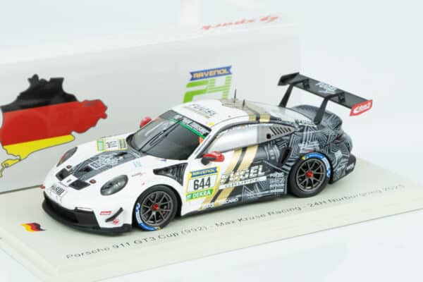 Spark - 1:43 Porsche 911 GT3 Cup (992) No.644 Max Kruse Racing 24h Nurburgring 2025 (SG1018) Limited Edition Resin Model