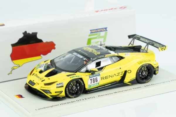 Spark - 1:43 Lamborghini Huracan GT3 EVO2 No.786 Renazzo Motorport Team 24h Nurburgring 2025 (SG1019) Limited Edition Resin Model