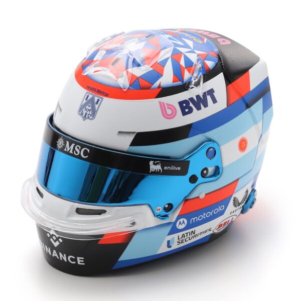 Spark 1:5 Franco Colapinto BWT Alpine F1 Team 2025 Helmet Replica (5HF211) Resin Model