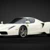 STIRLING SCALE FERRARI ENZO WHITE DIECAST MODEL