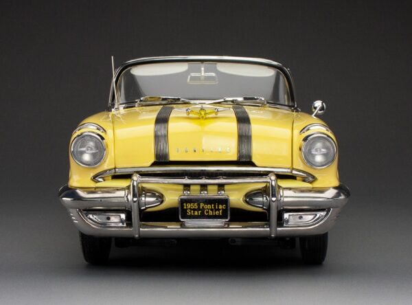 Sun Star - 1:18 Pontiac Star Chief Open Covertible Avalon Yellow / White Mist - Diecast Model 13 SUNSTAR 5059 3