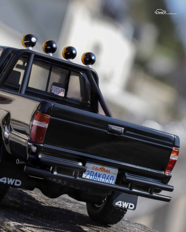Toyota Hilux SR5 Glossy Black 202 1985 - 1:18 Scale Limited Edition Resin Model by Otto Mobile 32 Toyota Hilux SR5 Glossy Black 202 1985 - 1:18 Scale Limited Edition Resin Model by Otto Mobile