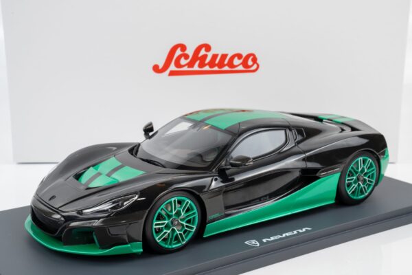 Schuco - 1:18 Rimac Nevera Record Black 2023 - Resin Model