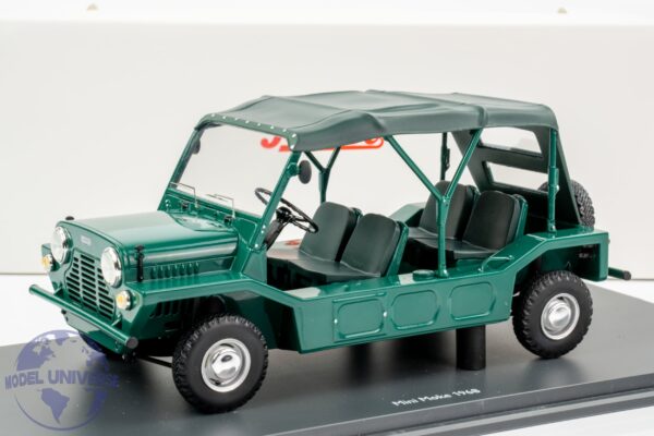 Schuco - 1:18 Mini Moke Green 1968 - Resin Model