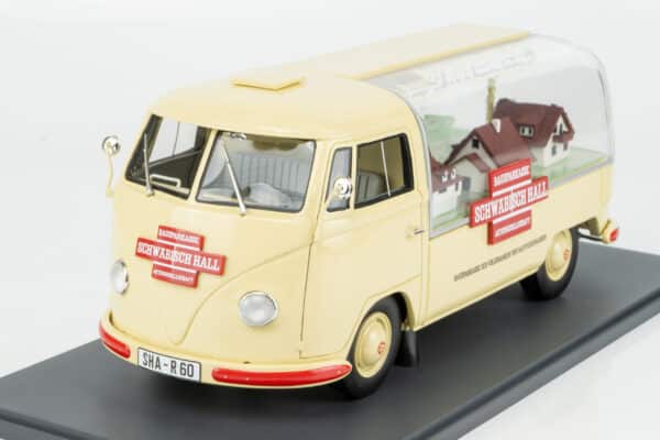 Schuco - 1:18 Volkswagen T1 Advertisement Van "Schwäbisch Hall" (18U00184) Resin Model 17 Schuco - 1:18 Volkswagen T1 Advertisement Van "Schwäbisch Hall" (18U00184) Resin Model