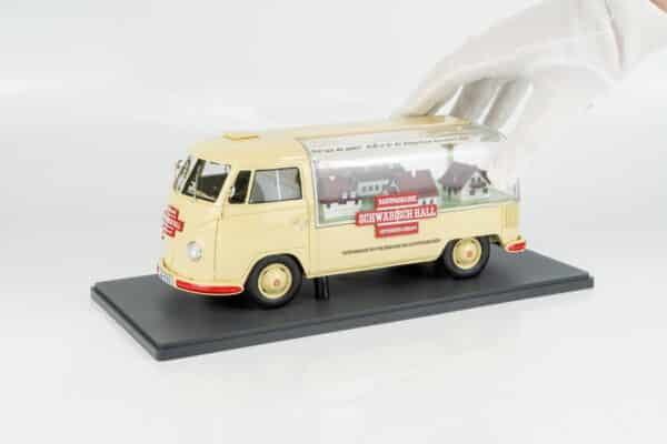 Schuco - 1:18 Volkswagen T1 Advertisement Van "Schwäbisch Hall" (18U00184) Resin Model 12 Schuco - 1:18 Volkswagen T1 Advertisement Van "Schwäbisch Hall" (18U00184) Resin Model