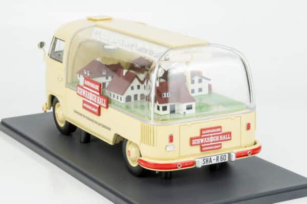 Schuco - 1:18 Volkswagen T1 Advertisement Van "Schwäbisch Hall" (18U00184) Resin Model 14 Schuco - 1:18 Volkswagen T1 Advertisement Van "Schwäbisch Hall" (18U00184) Resin Model