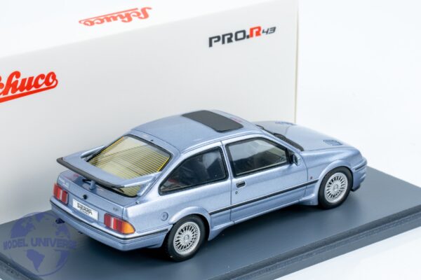 Spark - 1:43 Ford Sierra RS Cosworth Anthracite Grey 1986 - Resin Model 5 Schuco 43U00093 Ford Sierra Cosworth 1986 Blue