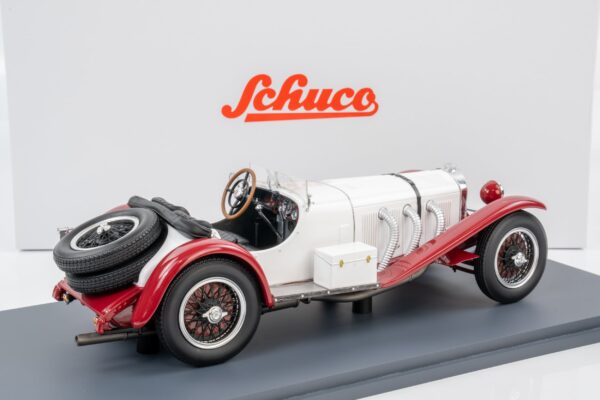 Schuco - 1:18 Mercedes-Benz 710 SSK White 1927 - Resin Model 8 Schuco - 1:18 Mercedes-Benz 710 SSK White 1927 - Resin Model