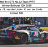 Spark - 1:18 BMW M4 GT3 No.32 Team WRT Winner Bathurst 12h 2025 - A.Farfus, S.Van der Linde, K.Van der Linde - Resin Model