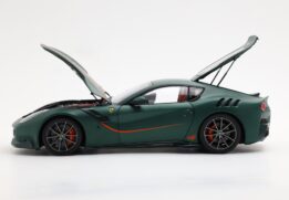 1:18 Ferrari F12 TDF Matt Green Tailor Made - Limited Edition Diecast Full-Opening Model - BBR Models