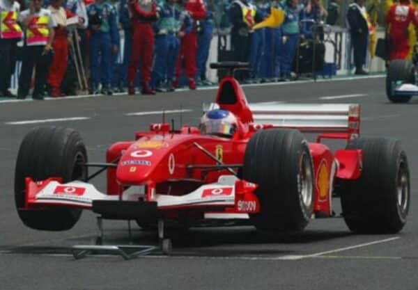BBR - 1:18 Ferrari F2002 Rubens Barrichello French GP 2002 - Resin Model