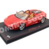BBR - 1:18 Ferrari 360 Modena Spider Manual Gearbox Rosso Corsa Beige Interior - Limited Edition Resin Model