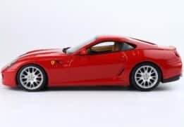 1:18 Ferrari 599 GTB Fiorano 2006 Manual Rosso Corsa, Tan Interior (Made in Italy) - Limited Edition Resin Model by BBR Models