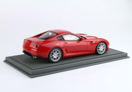 1:18 Ferrari 599 GTB Fiorano 2006 Manual Rosso Corsa, Tan Interior (Made in Italy) - Limited Edition Resin Model by BBR Models