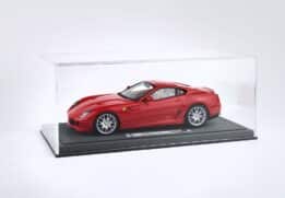 1:18 Ferrari 599 GTB Fiorano 2006 Manual Rosso Corsa, Tan Interior (Made in Italy) - Limited Edition Resin Model by BBR Models