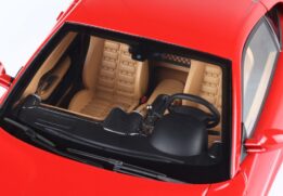 1:18 Ferrari 599 GTB Fiorano 2006 Manual Rosso Corsa, Tan Interior (Made in Italy) - Limited Edition Resin Model by BBR Models