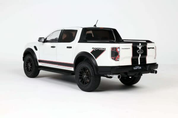 Diecast Model Shop - Model Universe 25 Alternative view of Solido 1:18 Ford Ranger Raptor Ice White 2024 (S1813904) Diecast Model