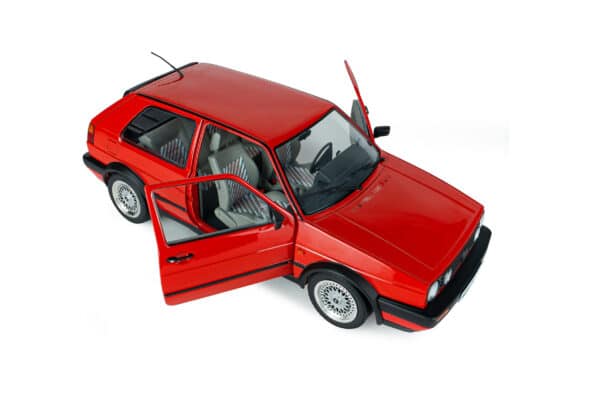 Solido 1:18 Volkswagen Golf 2 GTI G60 Mars Red 1989 (S1812701) Diecast Model 12 Solido 1:18 Volkswagen Golf 2 GTI G60 Mars Red 1989 (S1812701) Diecast Model