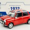 Solido - 1:18 Mini Cooper Sport 1997 Red with Union Jack Flag - Diecast Model 3 Solido - 1:18 Mini Cooper Sport 1997 Red with Union Jack Flag - Diecast Model