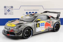 Spark - 1:18 Alpine A110 Rallye GT+ No.6 Sebastian Loeb Winner Rally Mont Blanc 2024 - Diecast Model