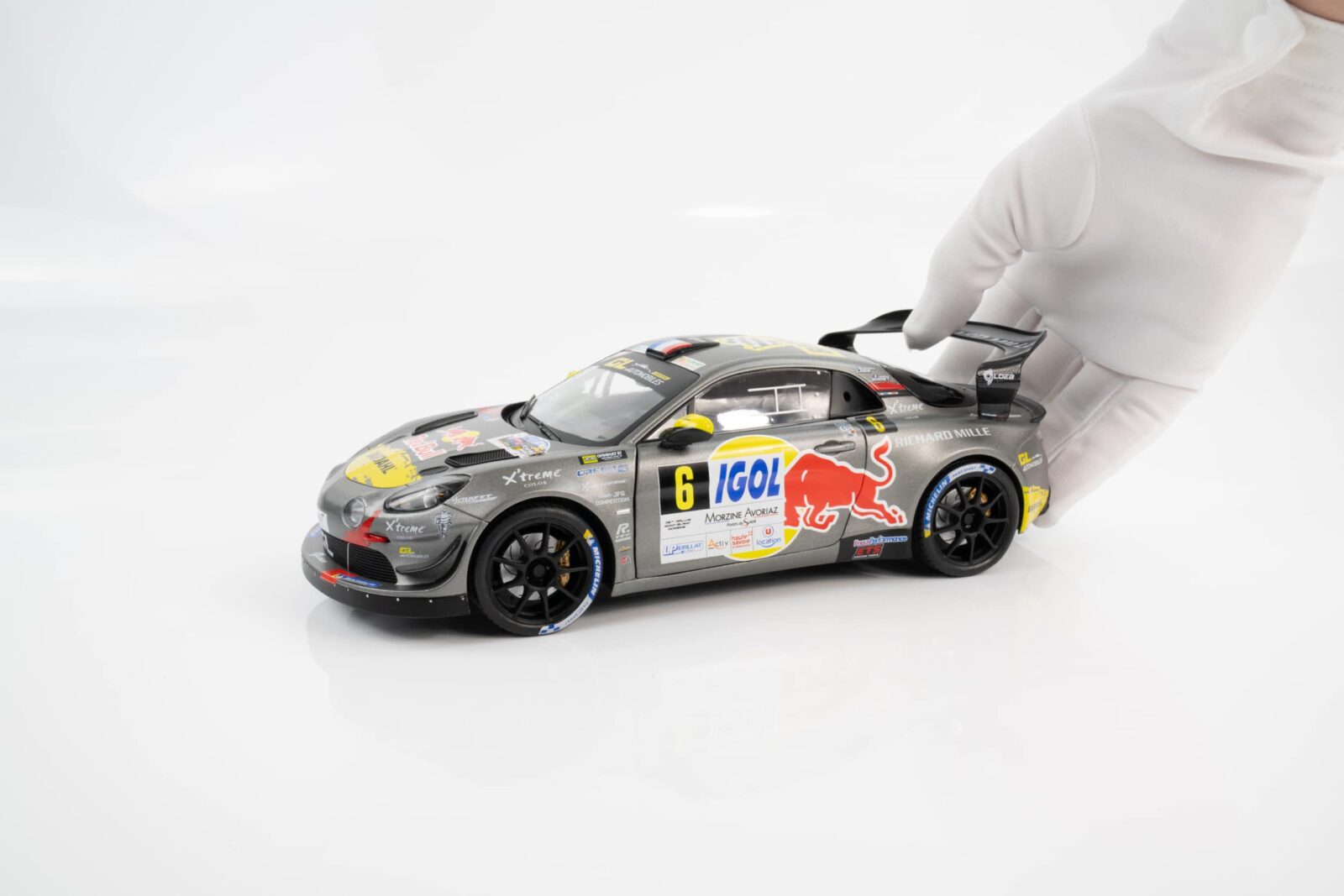 Voiture Miniature ALP A110 Rallye Du Var 2021 – échelle 1/18, Métal, Modèle De Collection – Solido