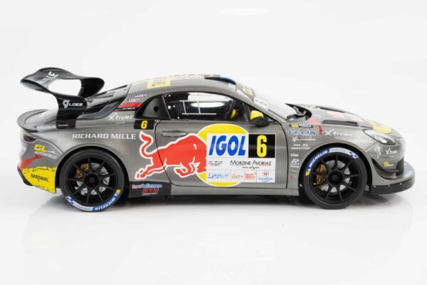 Solido - 1:18 Alpine A110 Rallye GT+ No.6 Sebastian Loeb Winner Rally Mont Blanc 2024 - Diecast Model 21 Solido - 1:18 Alpine A110 Rallye GT+ No.6 Sebastian Loeb Winner Rally Mont Blanc 2024 - Diecast Model