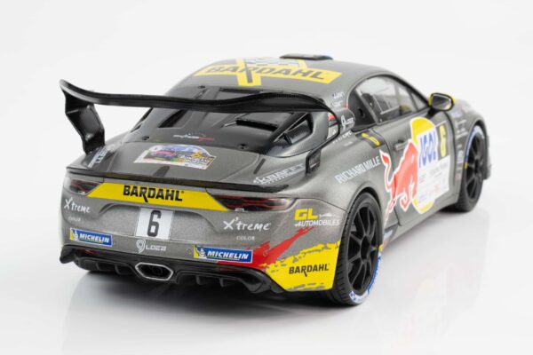 Solido - 1:18 Alpine A110 Rallye GT+ No.6 Sebastian Loeb Winner Rally Mont Blanc 2024 - Diecast Model 18 Solido - 1:18 Alpine A110 Rallye GT+ No.6 Sebastian Loeb Winner Rally Mont Blanc 2024 - Diecast Model