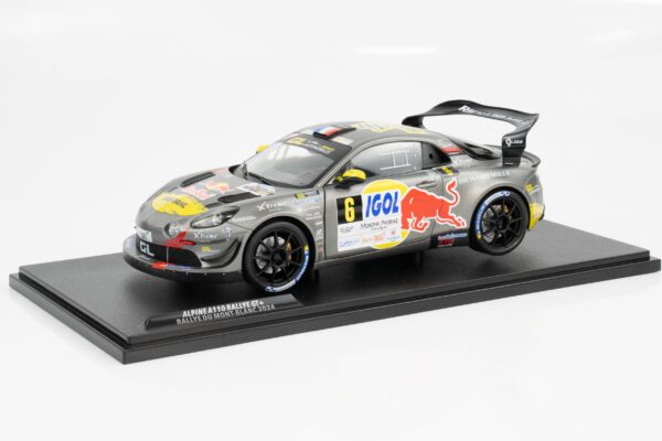 Solido - 1:18 Alpine A110 Rallye GT+ No.6 Sebastian Loeb Winner Rally Mont Blanc 2024 - Diecast Model 15 Solido - 1:18 Alpine A110 Rallye GT+ No.6 Sebastian Loeb Winner Rally Mont Blanc 2024 - Diecast Model