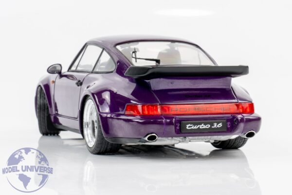 Solido - 1:18 Porsche 911 (964) Turbo Violet Purple 1993 - Diecast Model 15 Solido 1803412 Porsche 911 Turbo Purple 964 3