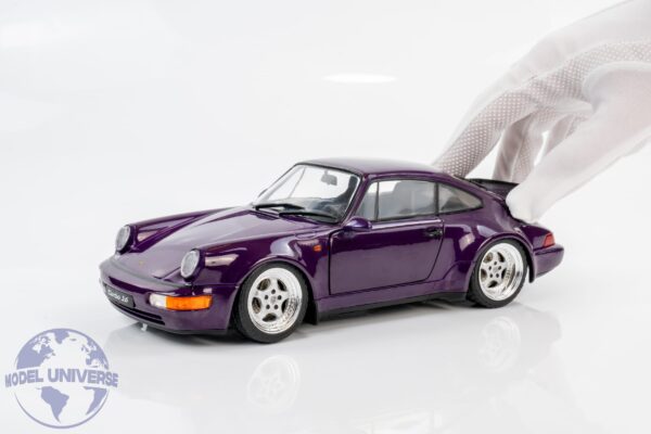 Solido - 1:18 Porsche 911 (964) Turbo Violet Purple 1993 - Diecast Model 13 Solido 1803412 Porsche 911 Turbo Purple 964
